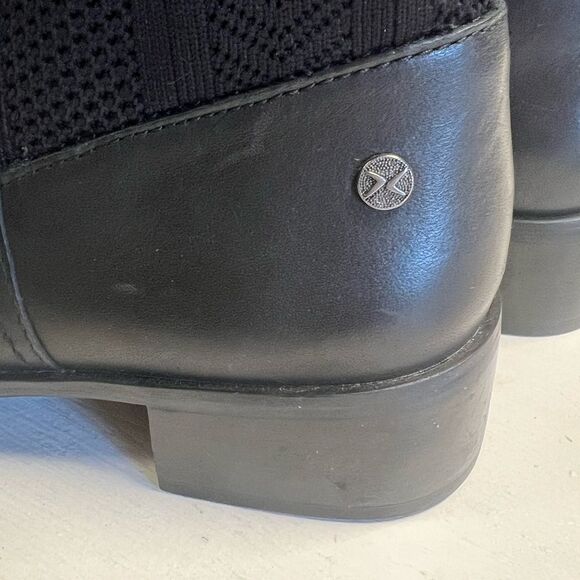 Aetrex Womens Kaitlyn Leather Round Toe Ankle Fashion Boots, Black, Size 36 - Picture 15 of 16